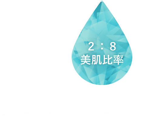 ２：８ 美肌比率 Essence in golden ratio